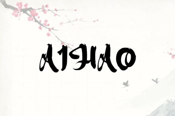 Aihao: A Display Font for Creative Campaigns