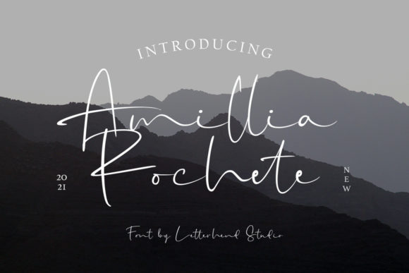 Amillia Rochete: A Luxurious Script Font