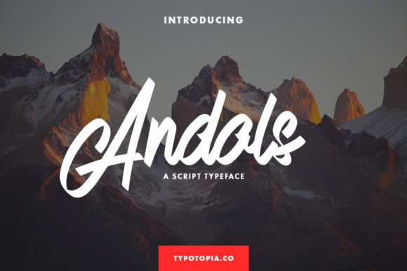 Andals: A Charming Script Font for Creative Projects