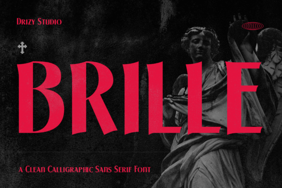 Brille: A Winter Sans Font for Craft Creators