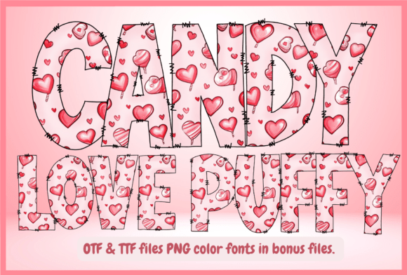 Candy Love Puffy Font