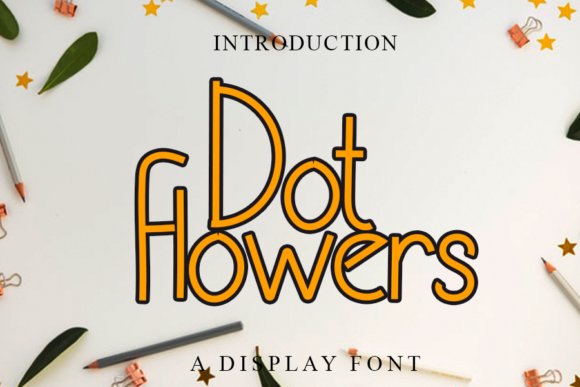 Dot Flowers Font Review
