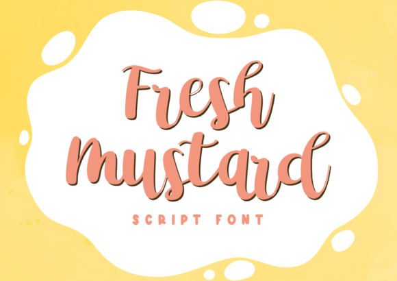 Fresh Mustard Font for Bold Campaigns