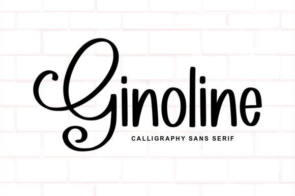 Ginoline: A Playful Sans Serif Font