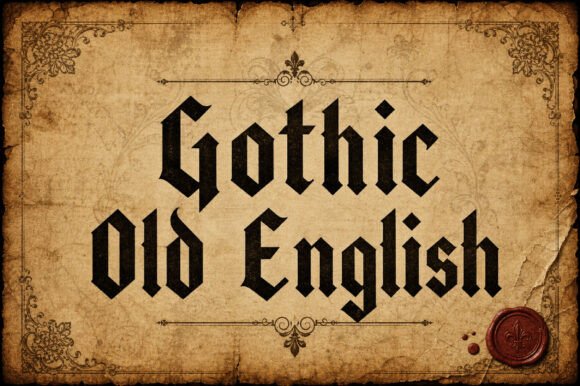 Gothic Old English Font Review