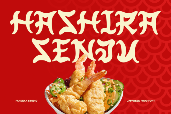 Hashira Senju: A Bold Display Font