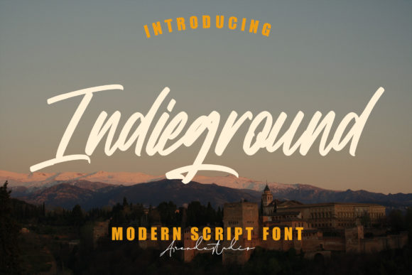 Indieground: A Stylish Font for Your Brand