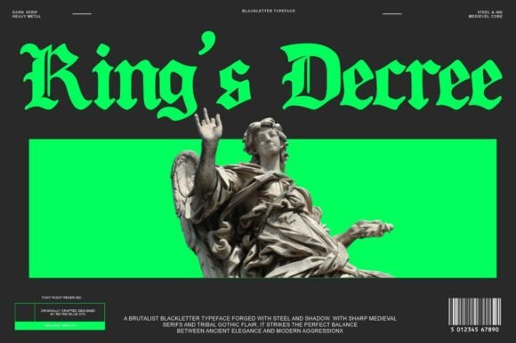 King’s Decree: A Bold Font for Business