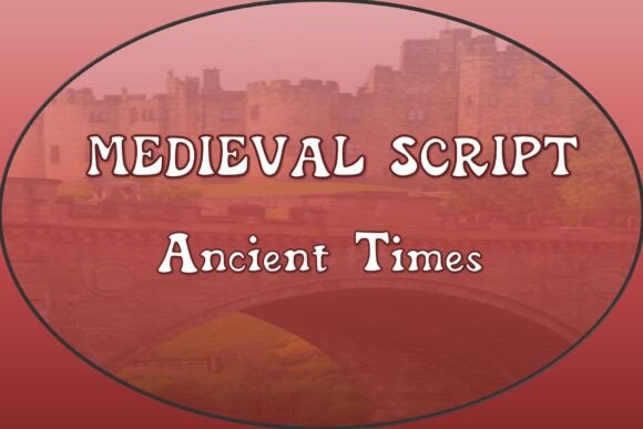 Medieval Script Font for Web Design