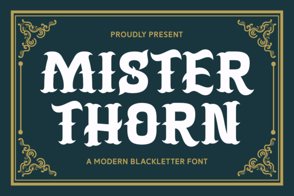 Mister Thorn: A Bold Font for Business