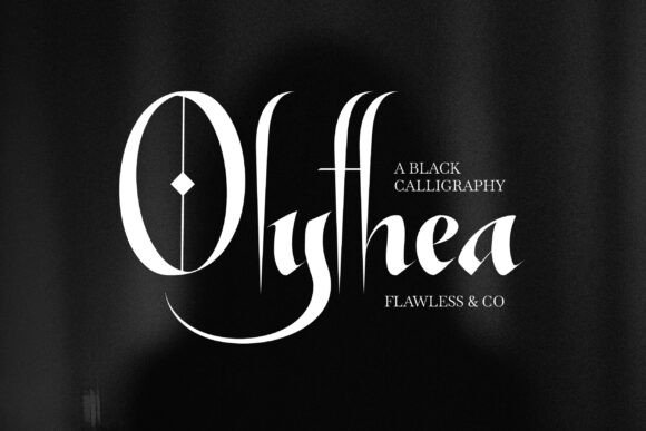Olythea: A Bold Font for Business Branding