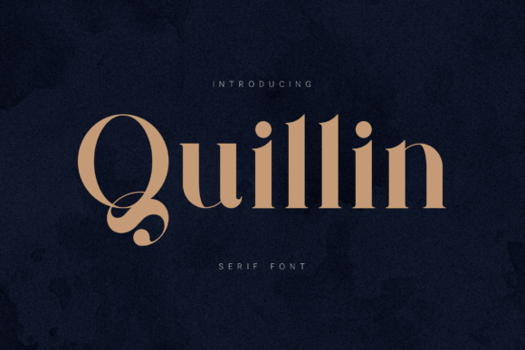 Quillin: A Bold Serif Font for Business