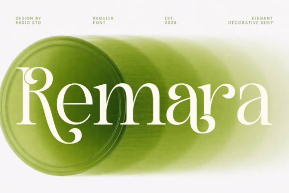 Remara: A Serif Font for Creative Makers