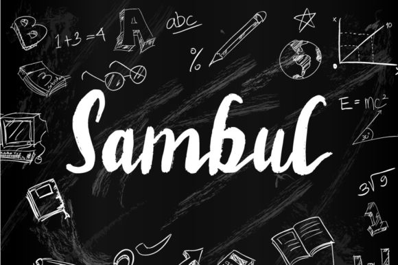 Sambul: A Playful Script Font