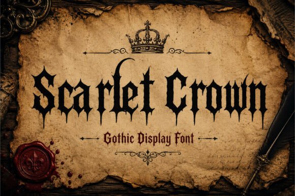 Scarlet Crown: A Bold Font for Business