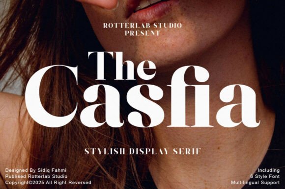 The Casfia: A Modern Serif Typeface