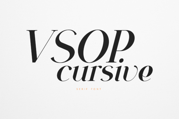Vsop Cursive: Elegant Serif for Web Design